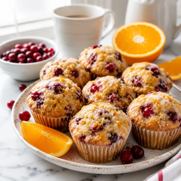 Bright Cranberry Orange Muffin Recipe for Fresh Citrus Flavor 6 Cranberry Orange Muffin Recipe