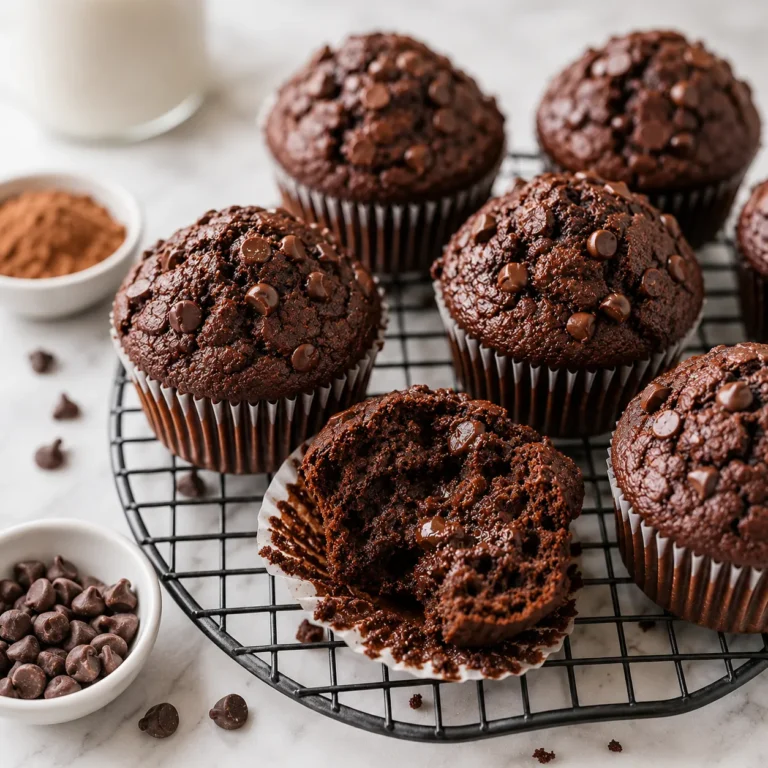 Moist Chocolate Muffin Recipe for Rich Bakery Style Treats 3 Chocolate Muffin Recipe