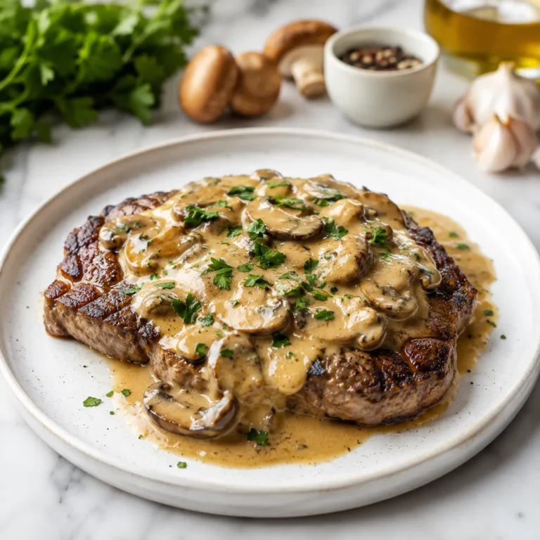 Steak and Mushroom Recipe