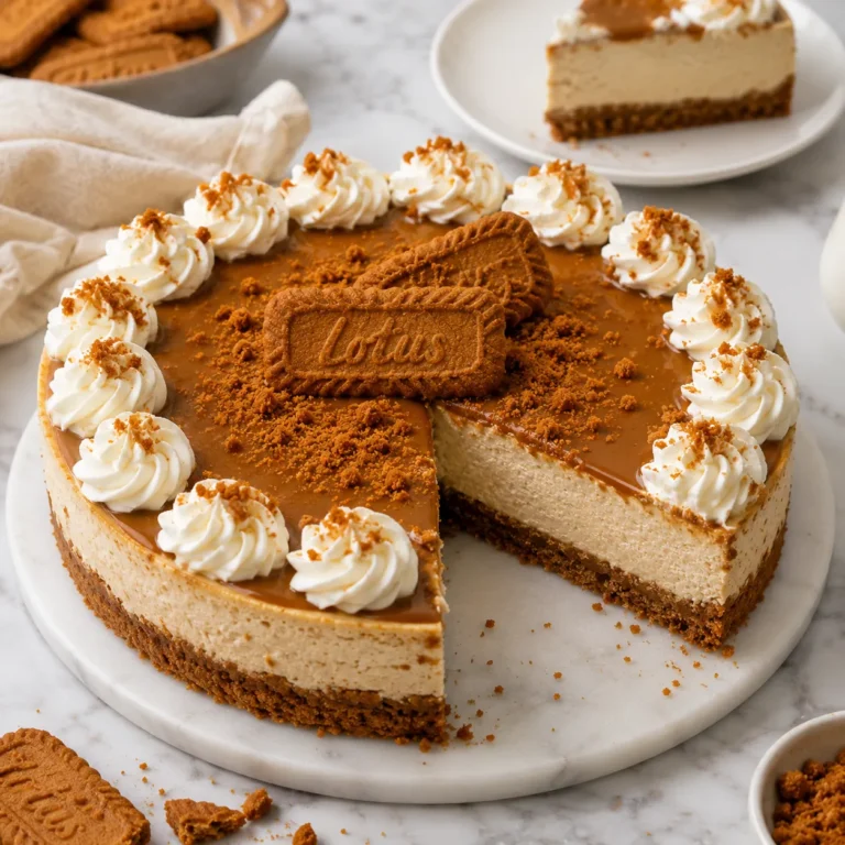 Biscoff Cheesecake Recipe