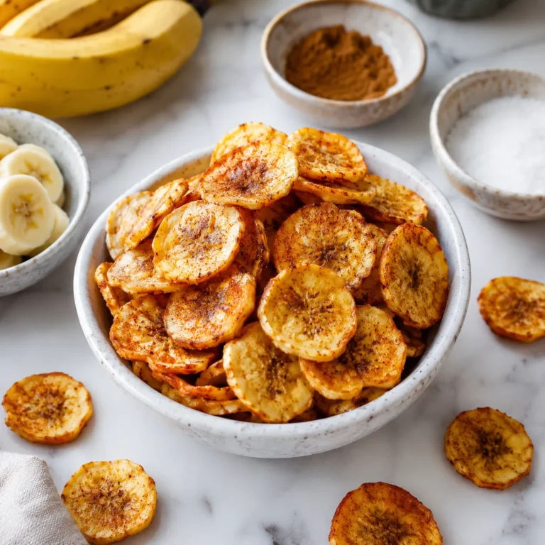 Crispy Air Fryer Banana Chips Recipe for Light Homemade Snacks 6 Air Fryer Banana Chips Recipe