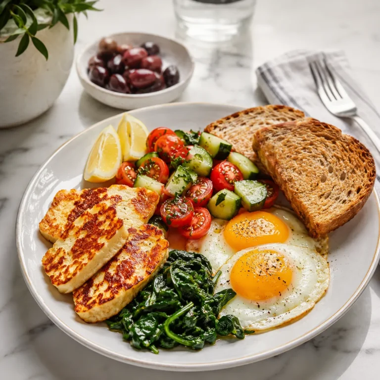 Halloumi Breakfast Recipe