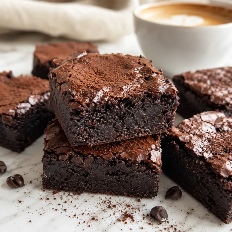 Fudgy Espresso Brownie Recipe for Rich Coffee Chocolate Flavor 2 Espresso Brownie Recipe