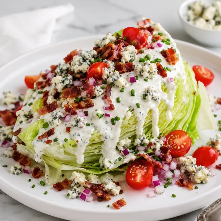Wedge Salad Recipe