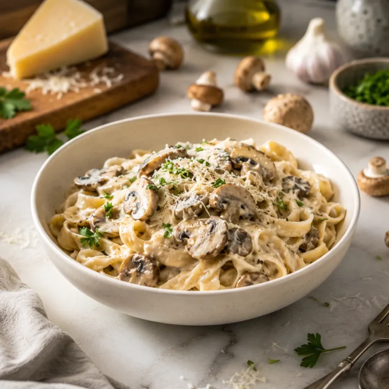 Creamy Mushroom Pasta Recipe for Rich Savory Dinner 6 Mushroom Pasta Recipe