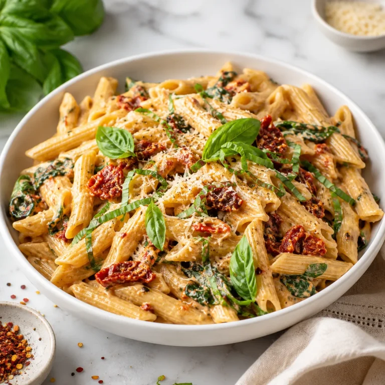 Sun Dried Tomato Pasta Recipe for Bold Mediterranean Flavor 4 Sun Dried Tomato Pasta Recipe