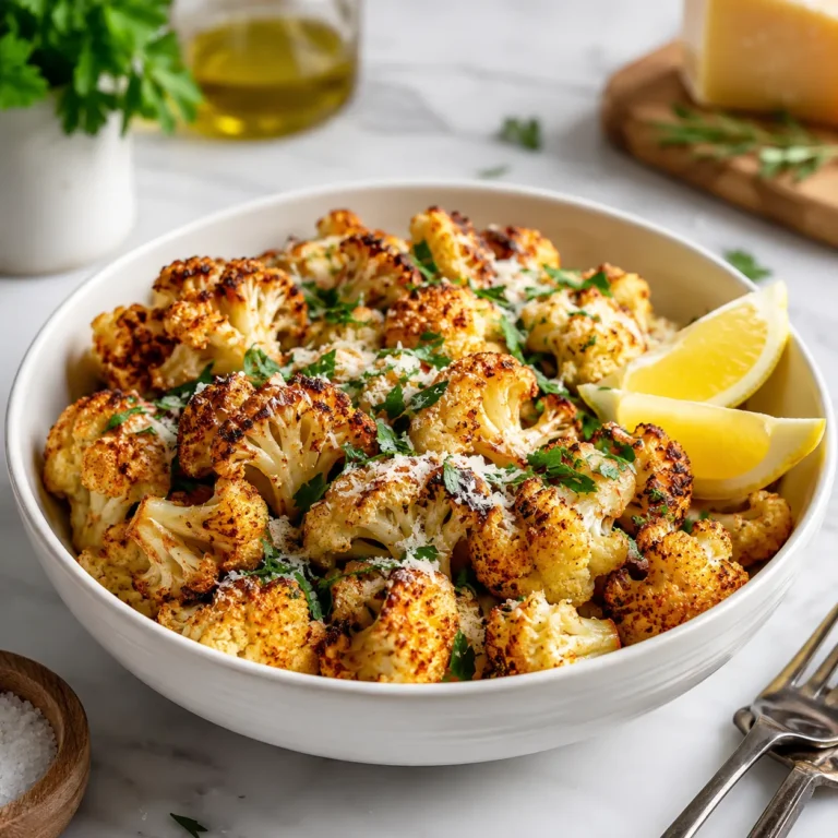 Roasted Cauliflower Recipe