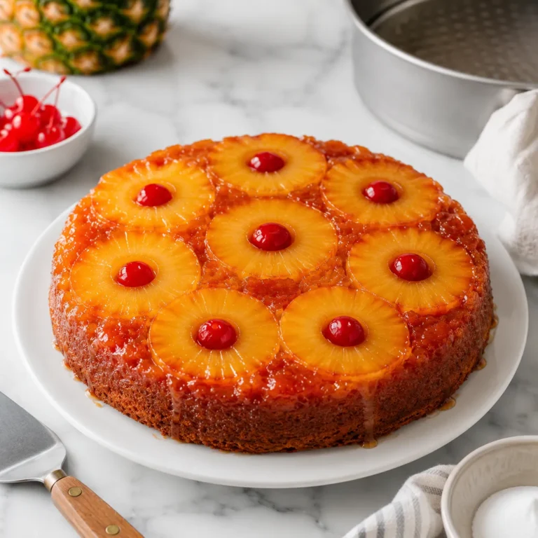 Pineapple Upside Down Cake Recipe