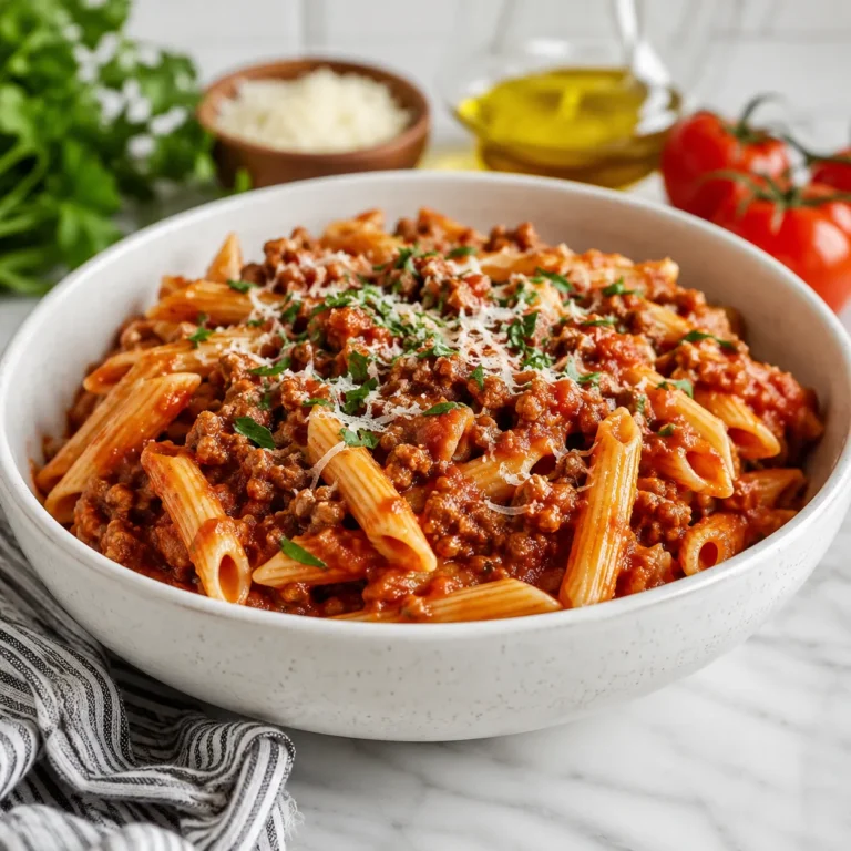 Rich Ground Beef Pasta Recipe for Easy Family Dinner 3 Ground Beef Pasta Recipe