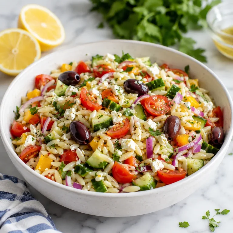 Orzo Salad Recipe