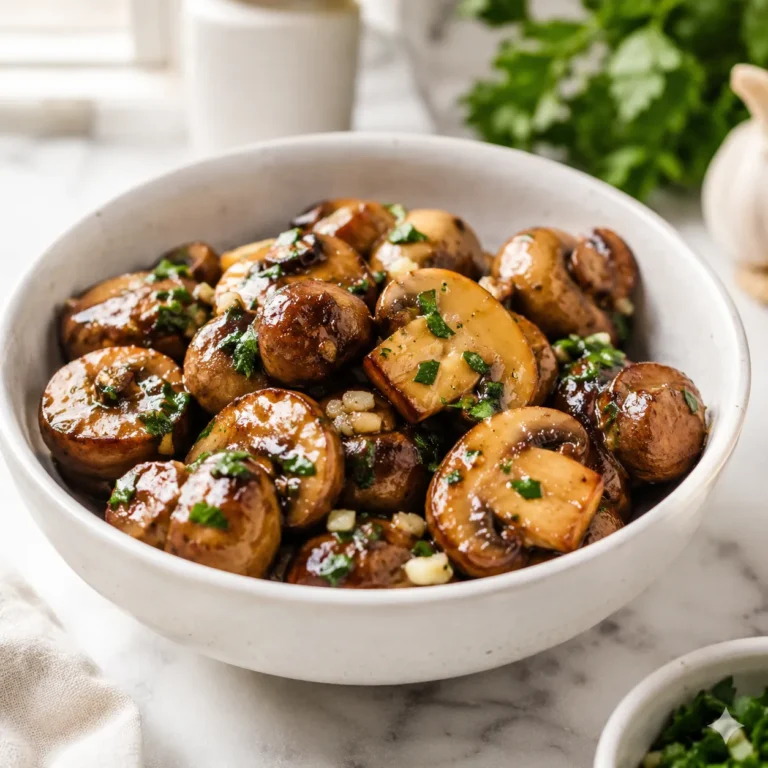 Butter Mushrooms Recipe