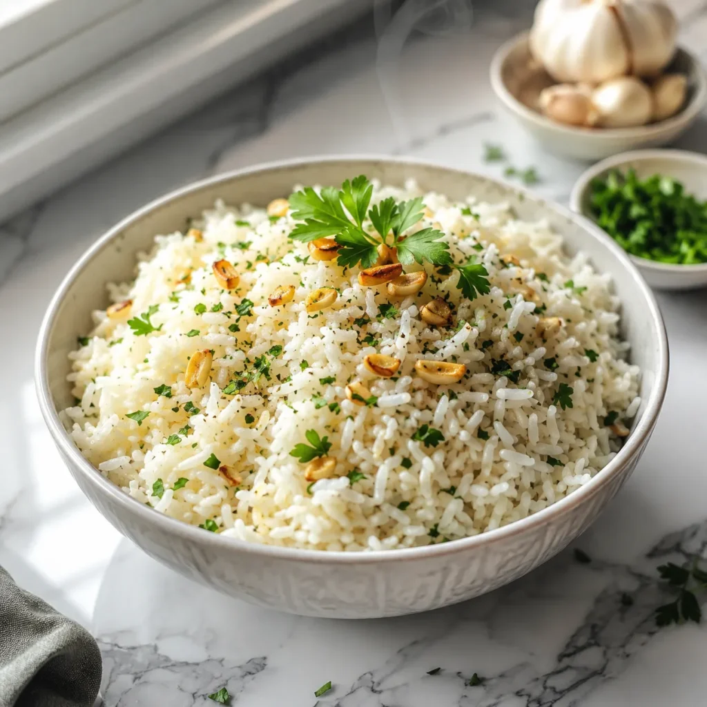Garlic Rice Recipe