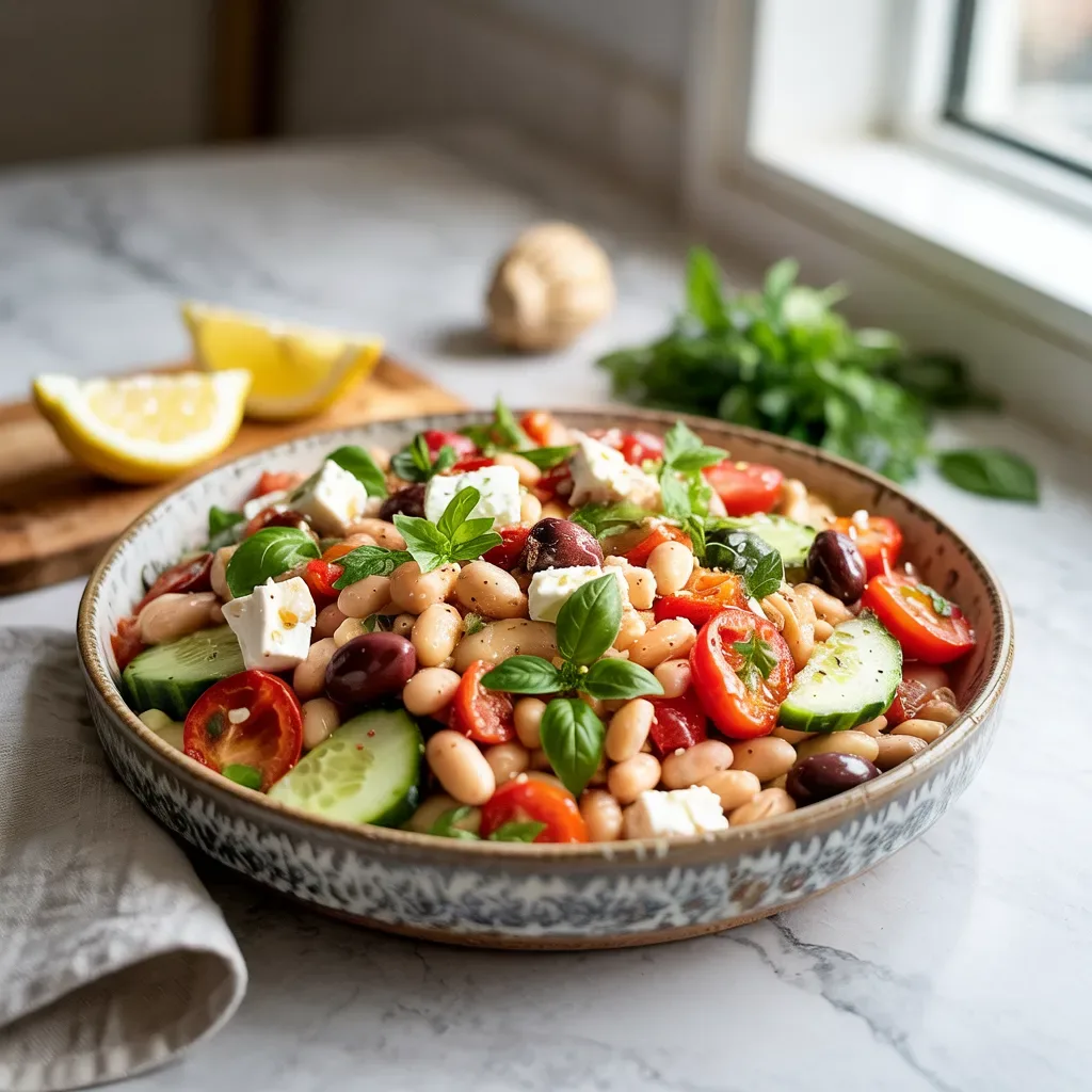 Light White Bean Salad Recipe