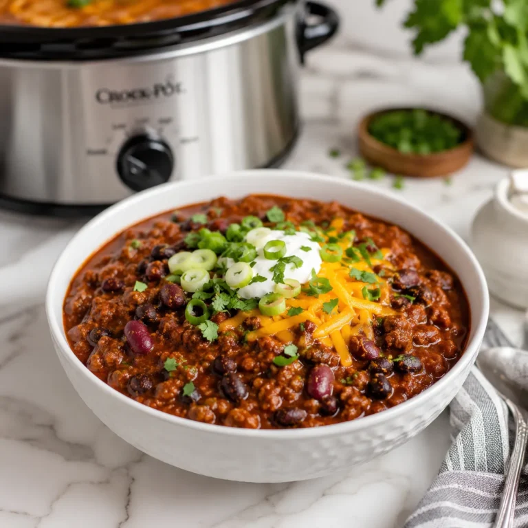 Crockpot Chili Recipe