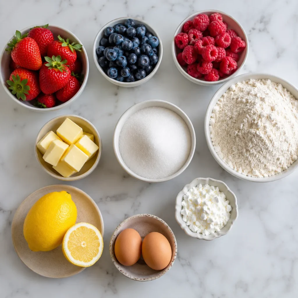 Juicy Mixed Berry Pie Recipe for Fresh Fruity Dessert 1 ingredients 11