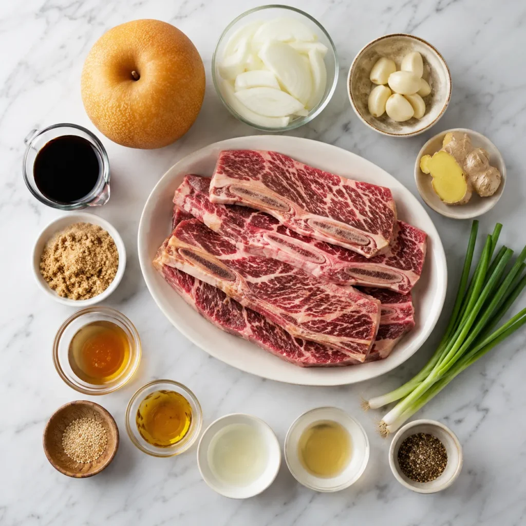 Tender Korean Galbi Recipe for Sweet Savory Grilled Beef 1 ingredients 36