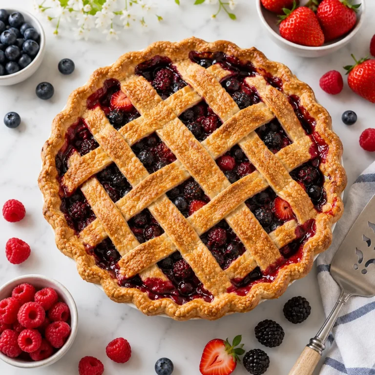 Mixed Berry Pie Recipe