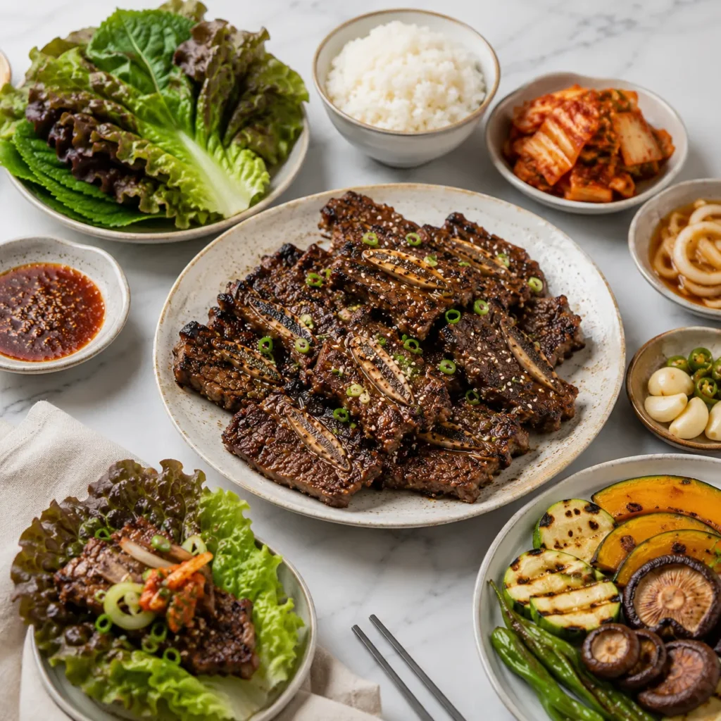Tender Korean Galbi Recipe for Sweet Savory Grilled Beef 3 serving 4