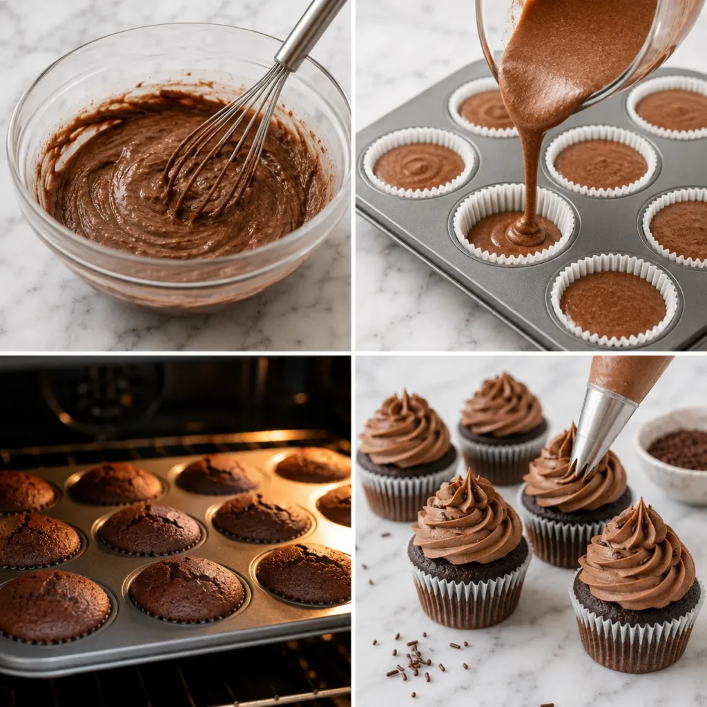 Rich Coffee Cupcake Recipe for Smooth Espresso Flavor 2 step 6