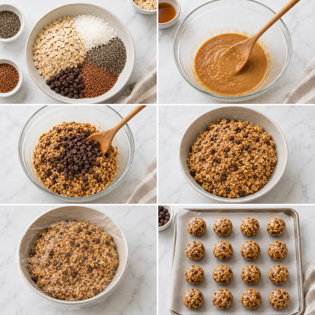 Easy No Bake Energy Balls Recipe for Healthy Snack Bites 2 step 9
