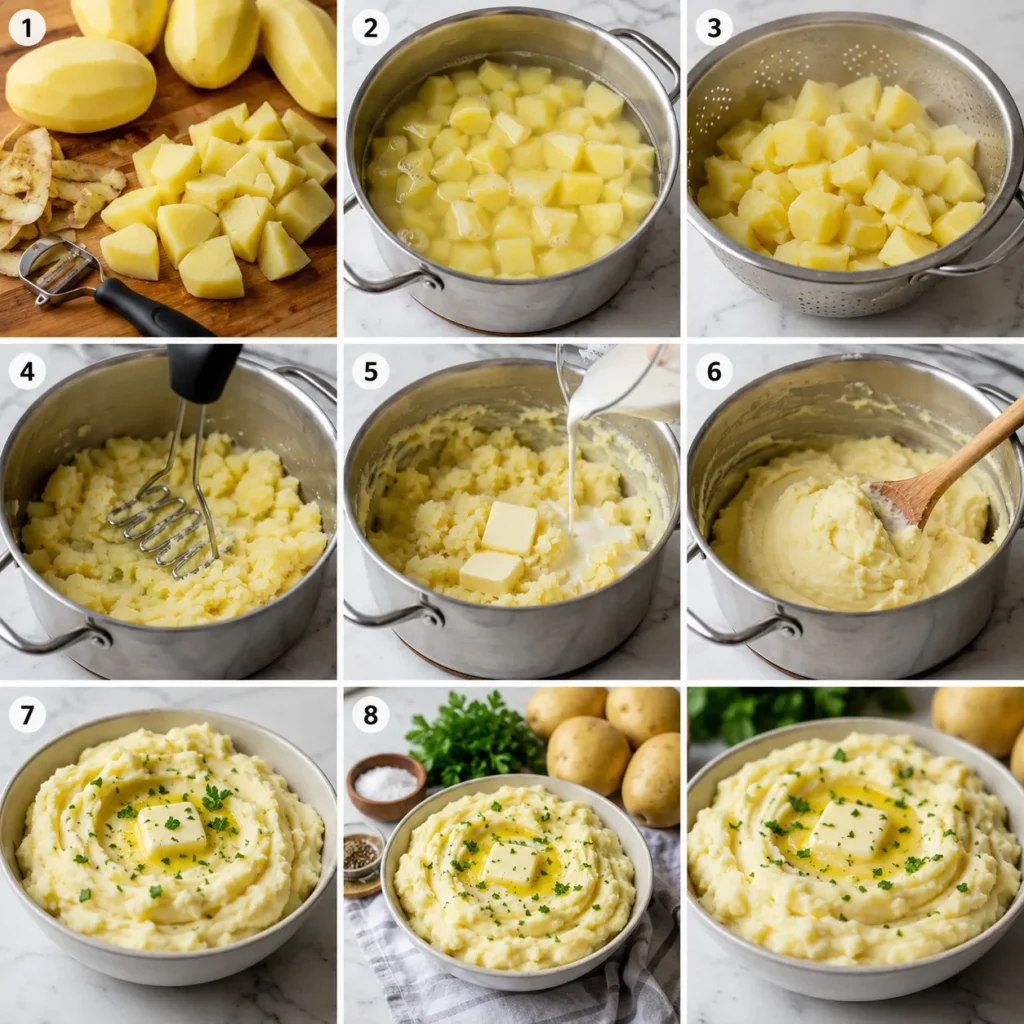 Creamy Mashed Potatoes Recipe for Classic Comfort Sides 2 steps 53
